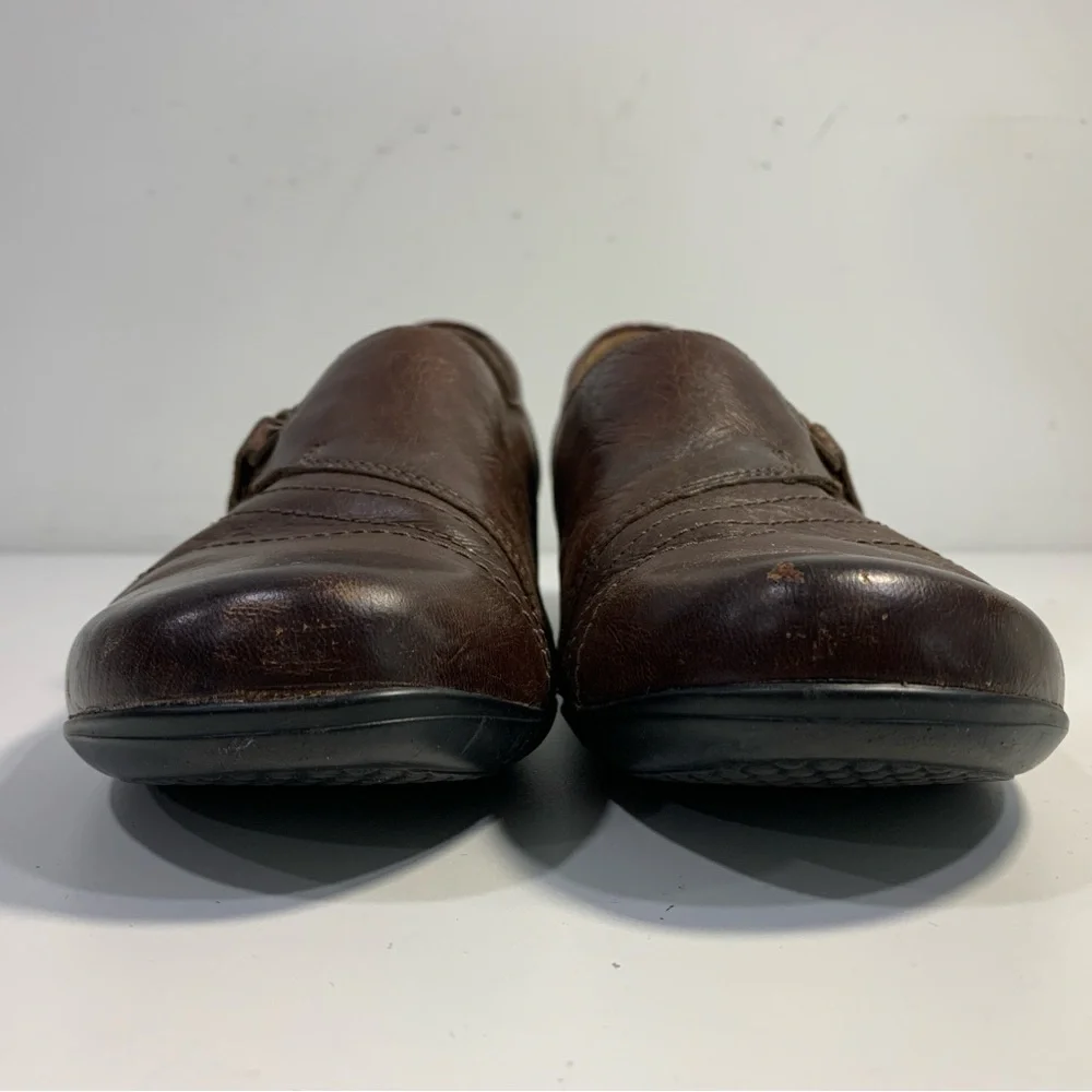 Dansko Franny Women's Slip On Loafers Comfort Shoes Size EU 37 US6 Leather Brown - Picture 8 of 14